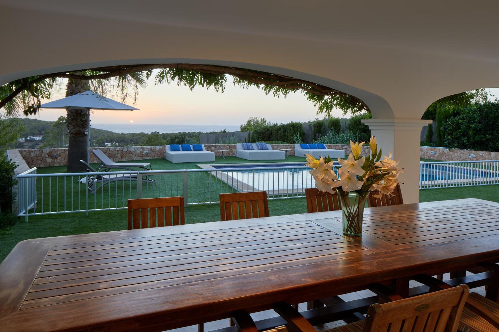 Villa Can Joan I - Fantastic Sunset Views And Family Friendly - ซานอันโตนิโอ ภายนอก รูปภาพ
